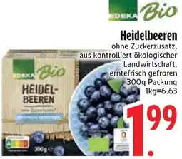 Edeka EDEKA Bio Heidelbeeren Angebot