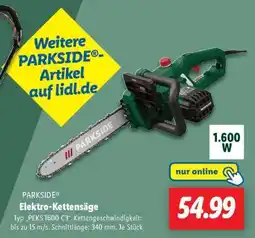Lidl PARKSIDE Elektro-Kettensäge Angebot