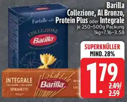 Edeka Barilla Collezione, Al Bronzo, Protein Plus oder Integrale Angebot