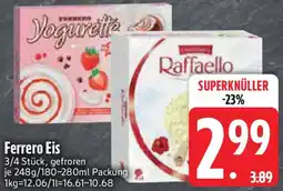 Edeka Ferrero Eis Angebot