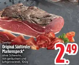 Edeka Senfter Original Südtiroler Markenspeck Angebot