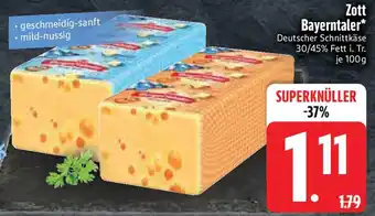 Edeka Zott Bayerntaler Angebot