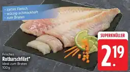 Edeka Frisches Rotbarschfilet Angebot