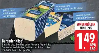 Edeka Bergader Käse Angebot
