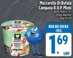 Edeka EDEKA Herzstücke Mozzarella Di Bufala Campana D.O.P. Minis Angebot