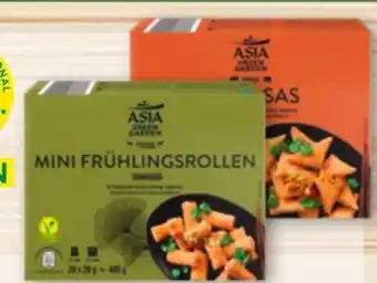 Aldi Nord Asia Green Garden Frühlingsrollen vegan Angebot