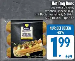Edeka EDEKA Herzstücke Hot Dog Buns Angebot