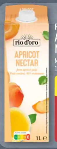 Aldi Nord rio d'oro Aprikosen-Nektar Angebot