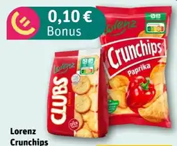 REWE Lorenz Crunchips Paprika Angebot