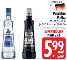 Edeka Puschkin Vodka Angebot