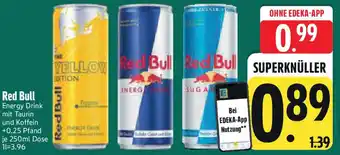 Edeka Red Bull Energy Drink Angebot