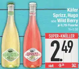 E-Center Käfer Sprizz, Hugo oder Wild Berry Angebot