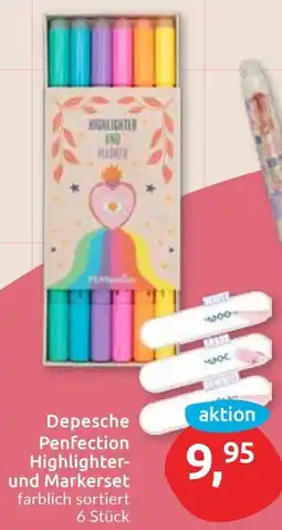 Budni Depesche Penfection Highlighter- und Markerset Angebot