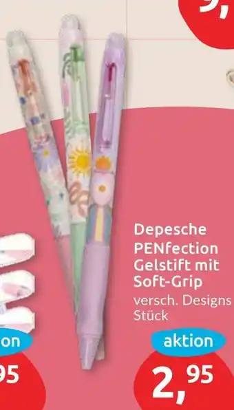 Budni Depesche PENfection Gelstift mit Soft-Grip Angebot