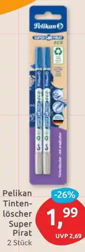 Budni Pelikan Tintenlöscher Super Pirat Angebot