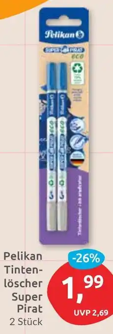Budni Pelikan Tintenlöscher Super Pirat Angebot