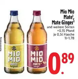 Edeka Mio Mio Mate Mate Ginger Angebot