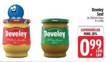 Edeka Develey Senf Angebot