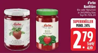 Edeka d'arbo Konfitüre Angebot