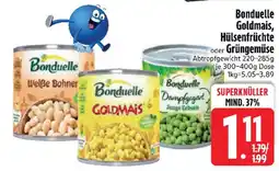 Edeka Bonduelle Goldmais, Hülsenfrüchte oder Grüngemüse Angebot