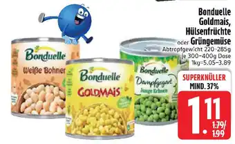 Edeka Bonduelle Goldmais, Hülsenfrüchte oder Grüngemüse Angebot
