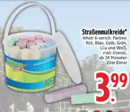 Edeka Straßenmalkreide Angebot
