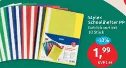 Budni Stylex Schnellhefter PP Angebot
