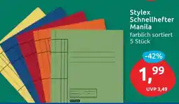 Budni Stylex Schnellhefter Manila Angebot
