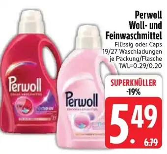 Edeka Perwoll Woll- und Feinwaschmittel Angebot