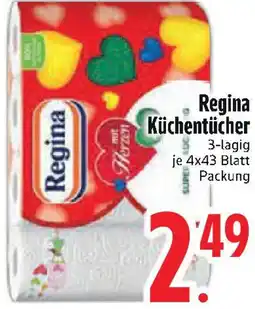 Edeka Regina Küchentücher 3-lagig Angebot