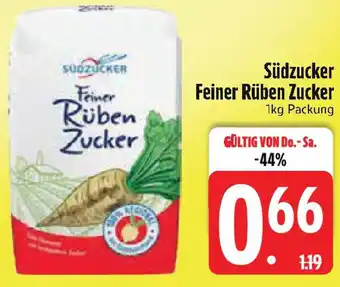 Edeka Südzucker Feiner Rüben Zucker Angebot