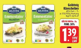 Edeka Goldsteig Käsescheiben Angebot