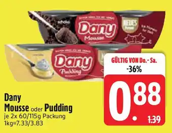 Edeka Dany Mousse oder Pudding Angebot