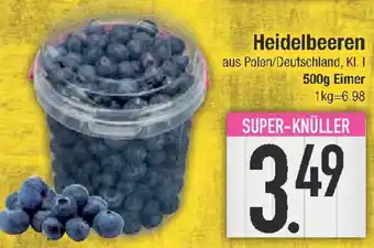 E-Center Heidelbeeren Angebot