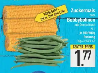 E-Center Zuckermais oder Bobbybohnen Angebot