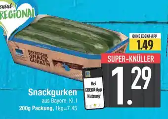 E-Center Snackgurken Angebot