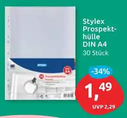 Budni Stylex Prospekt- hülle DIN A4 Angebot