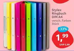 Budni Stylex Ringbuch DIN A4 Angebot