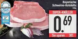 E-Center Bayerische Schweine-Koteletts Angebot