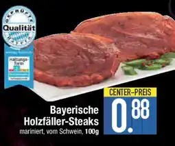 E-Center Bayerische Holzfäller-Steaks Angebot