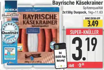 E-Center Bayrische Käsekrainer Angebot