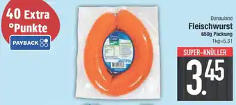 E-Center Donauland Fleischwurst Angebot