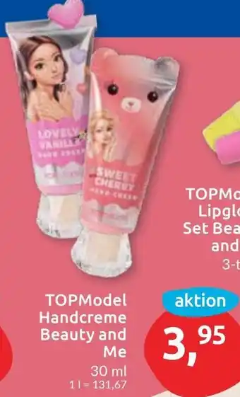 Budni TOPModel Handcreme Beauty and Me Angebot