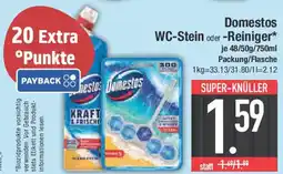 E-Center Domestos WC-Stein oder -Reiniger Angebot