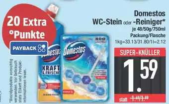 E-Center Domestos WC-Stein oder -Reiniger Angebot