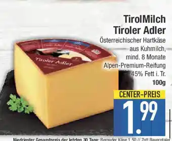 E-Center TirolMilch Tiroler Adler Angebot