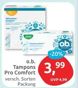 Budni o.b. Tampons Pro Comfort Angebot