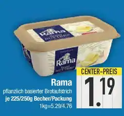 E-Center Rama pflanzlich basierter Brotaufstrich Angebot