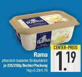 E-Center Rama pflanzlich basierter Brotaufstrich Angebot