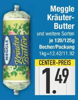E-Center Meggle Kräuter- Butter Angebot